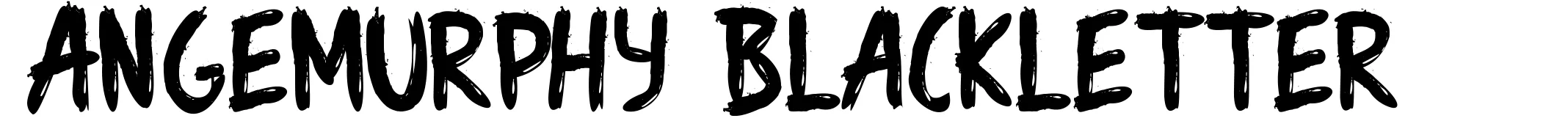 Angemurphy Blackletter