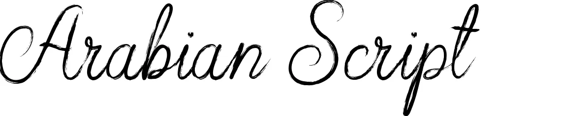 Arabian Script