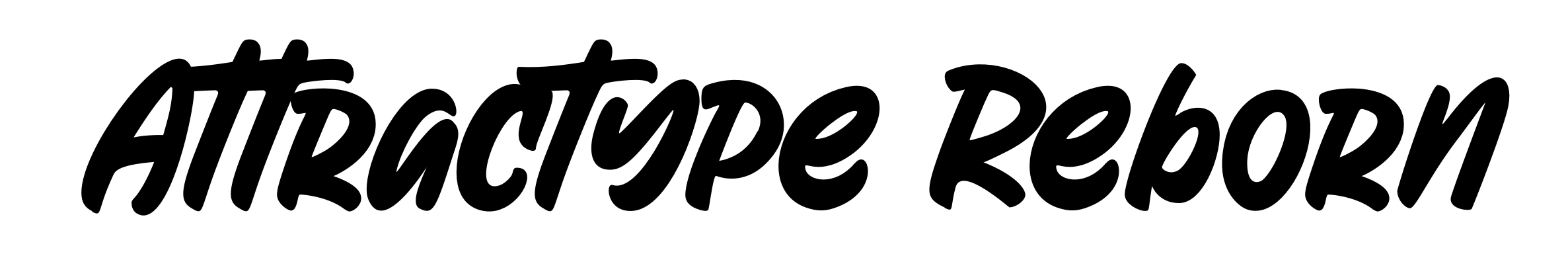 Attractype Reborn