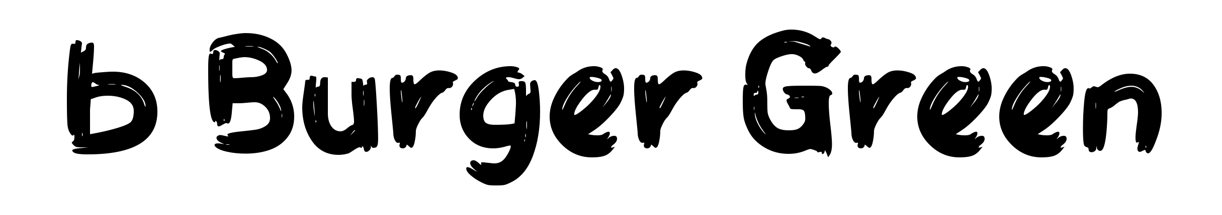 b Burger Green