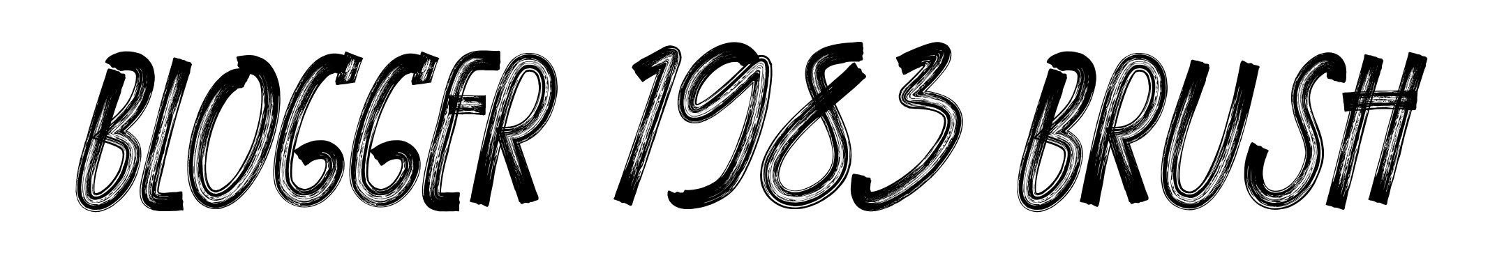 Blogger 1983 Brush