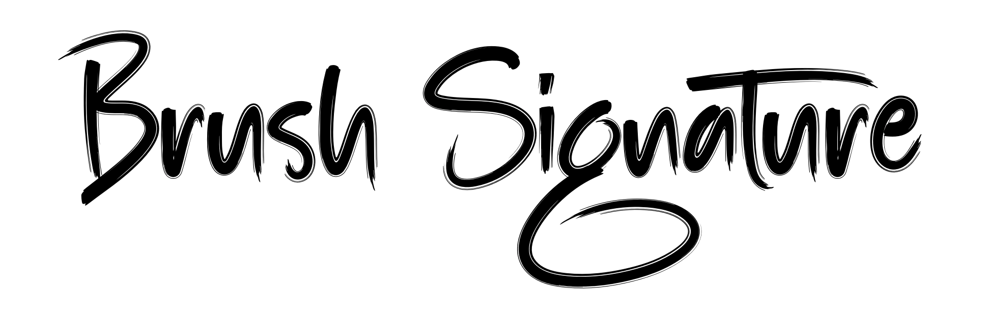 Brush Signature