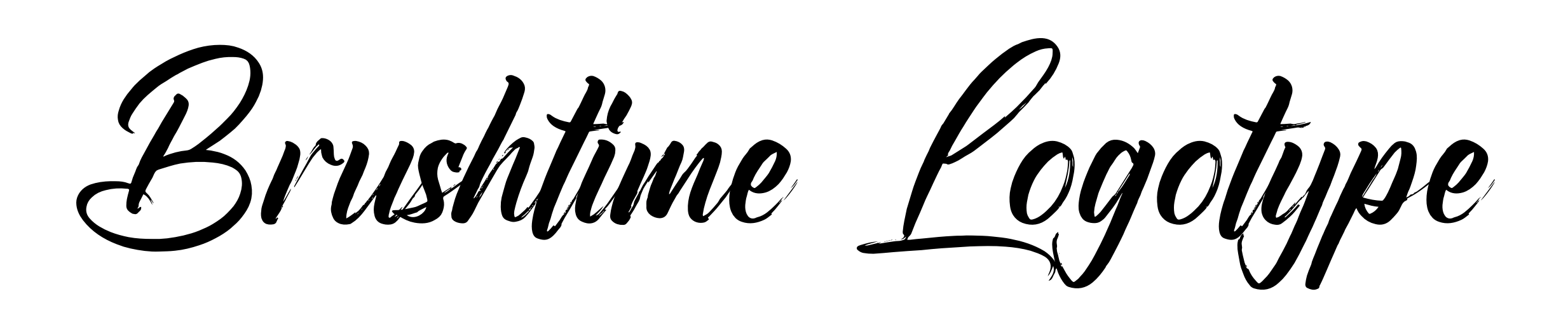 Brushtime Logotype
