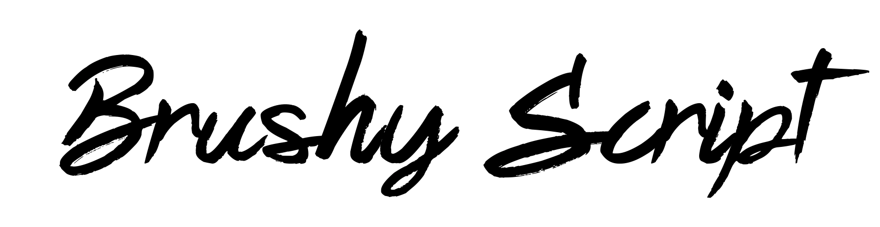 Brushy Script
