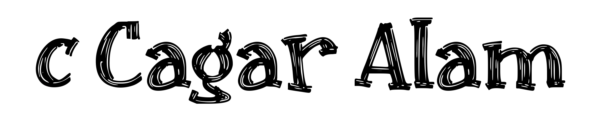 c Cagar Alam