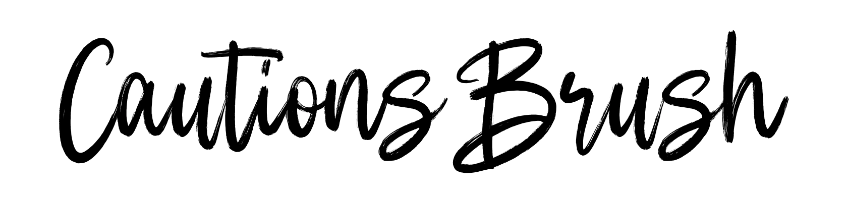 Cautions Brush