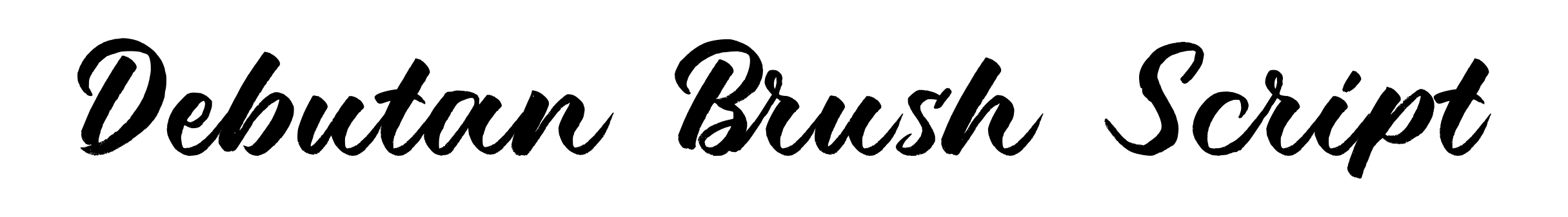 Debutan Brush Script