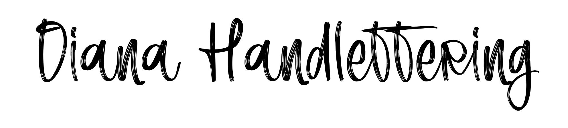 Diana Handlettering