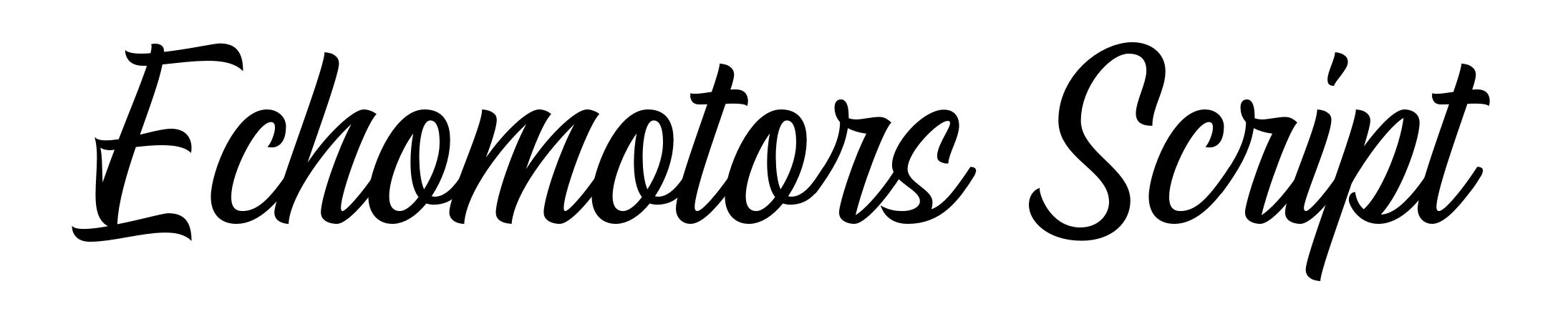 Echomotors Script