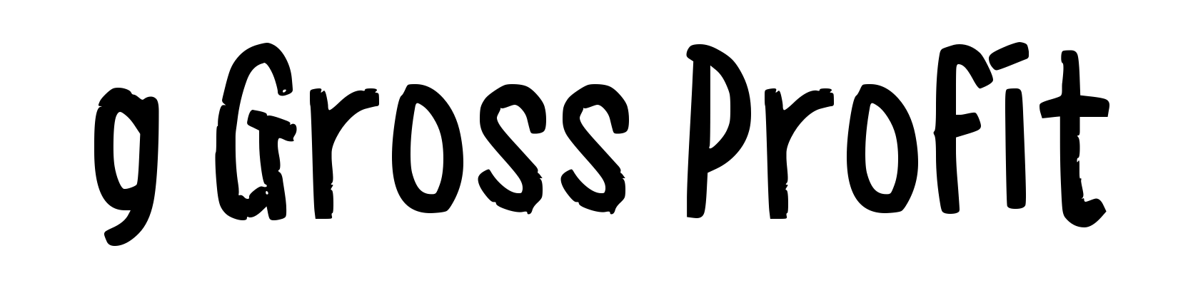 g Gross Profit