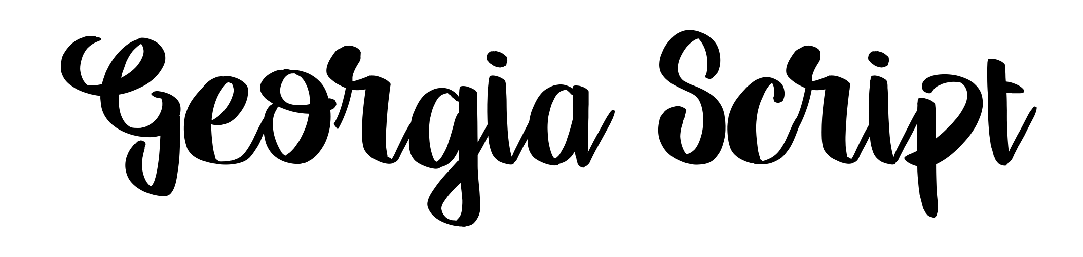 Georgia Script