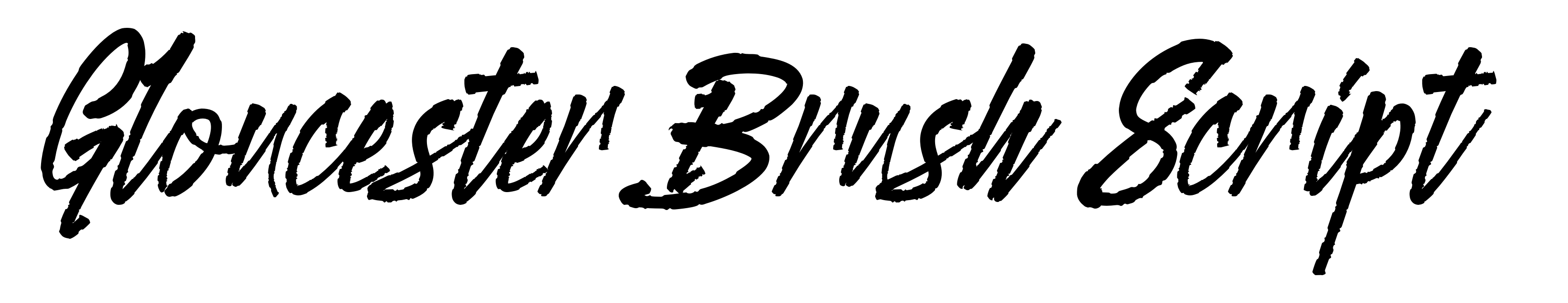 Gloucester Brush Script