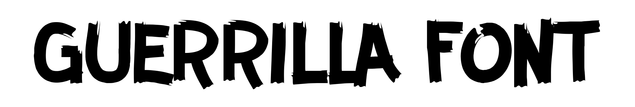 Guerrilla Font