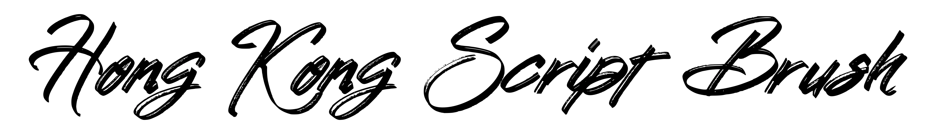 Hong Kong Script Brush