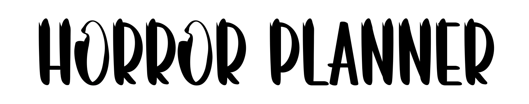 Horror Planner