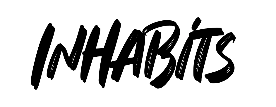 Inhabits