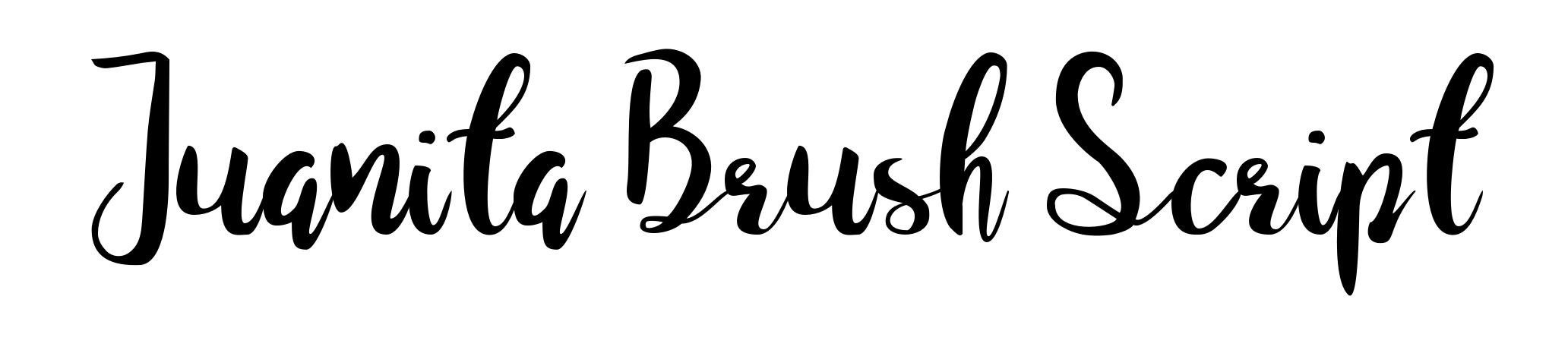 Juanita Brush Script
