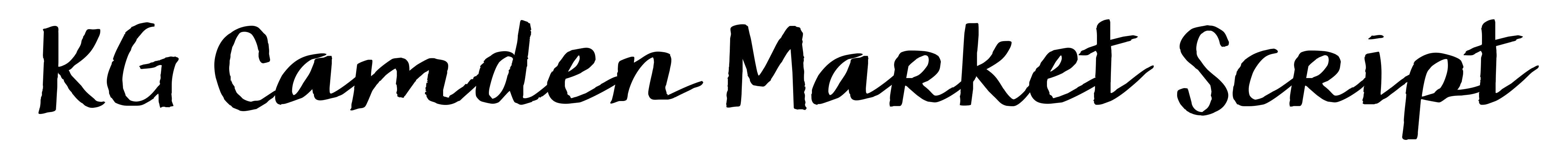 KG Camden Market Script
