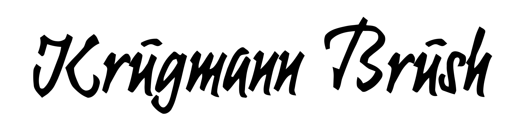 Krugmann Brush