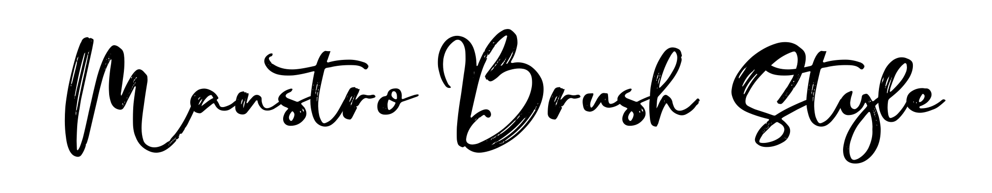 Manstro Brush Style