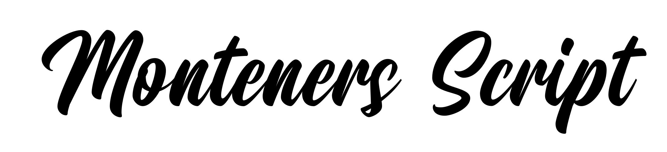 Monteners Script