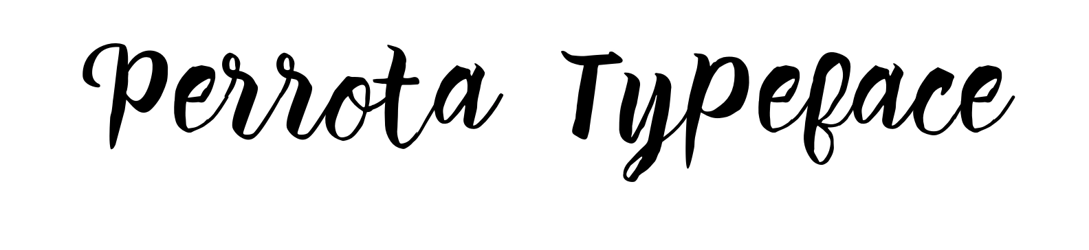 Perrota Typeface