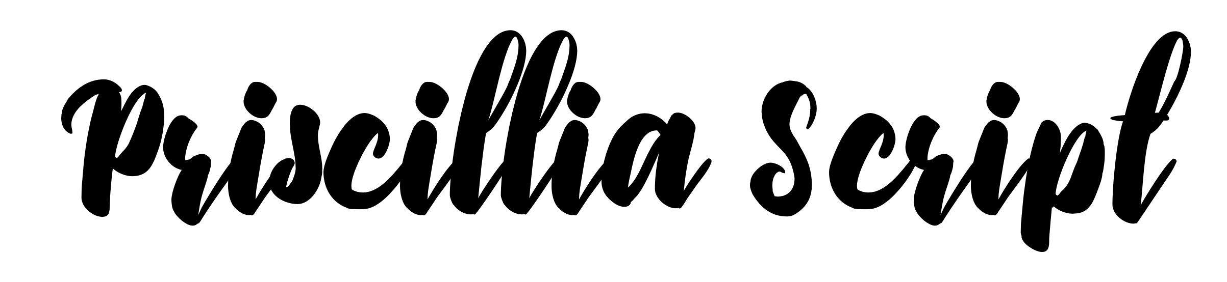 Priscillia Script