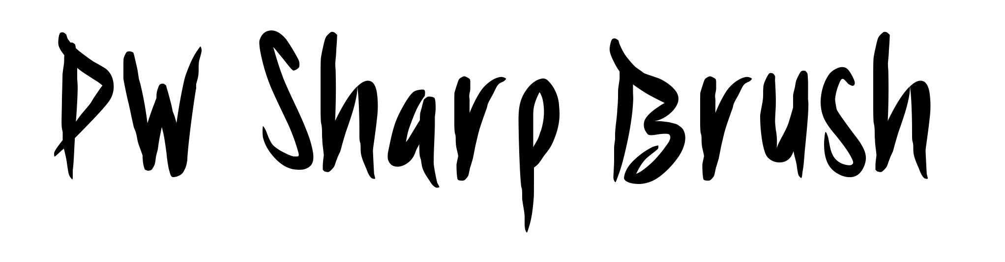 PW Sharp Brush