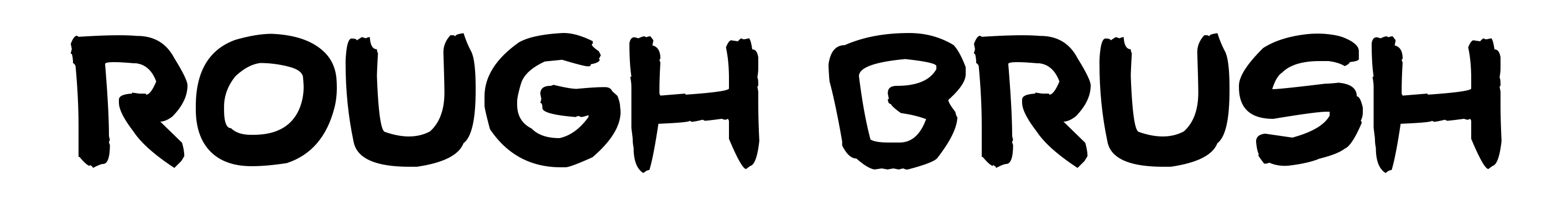 Rough Brush