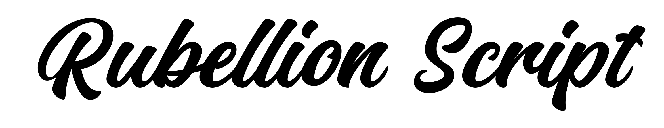 Rubellion Script