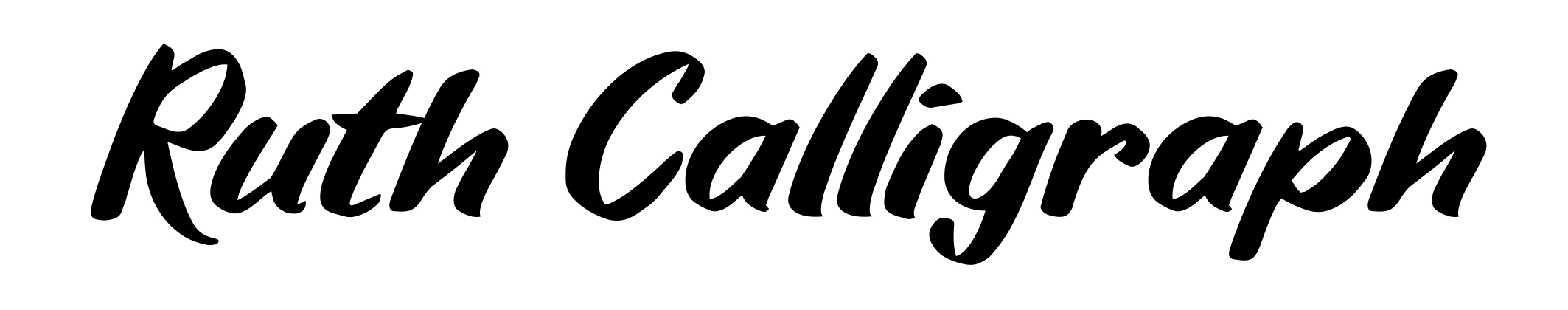 Ruth Calligraph