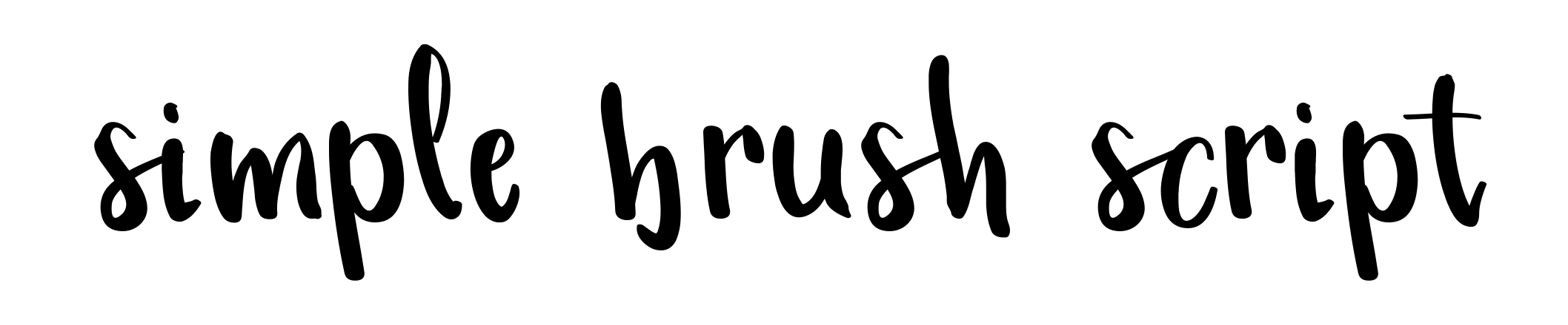 Simple Brush Script