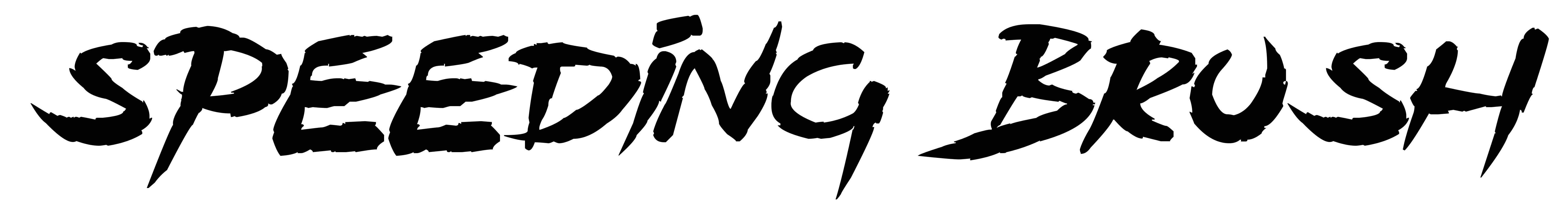 Speeding Brush