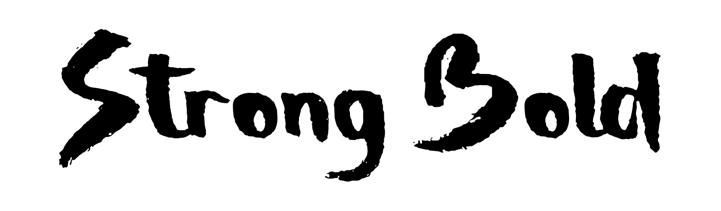 Strong Bold