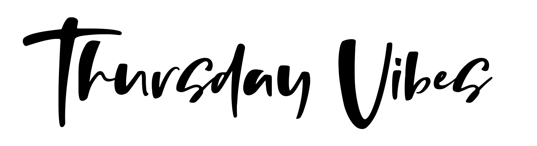 Thursday Vibes