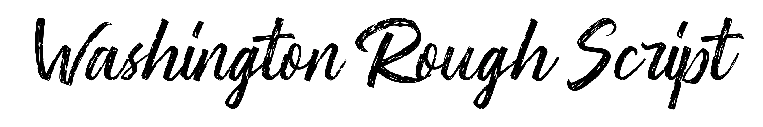 Washington Rough Script