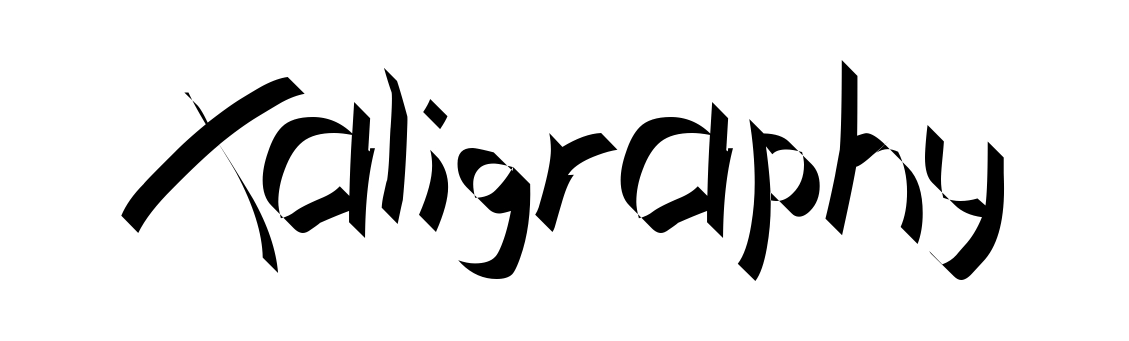 Xaligraphy