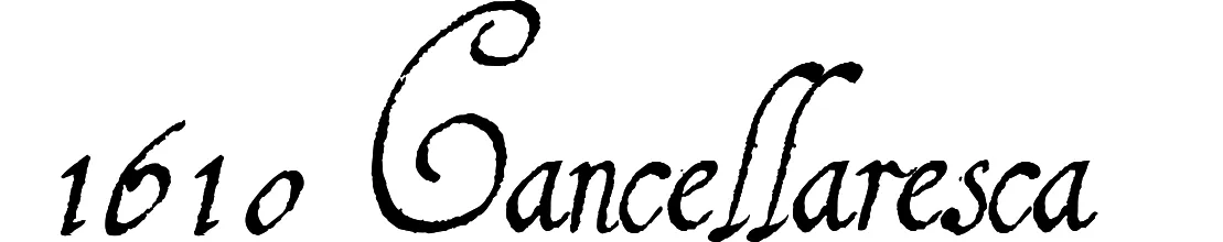 1610 Cancellaresca