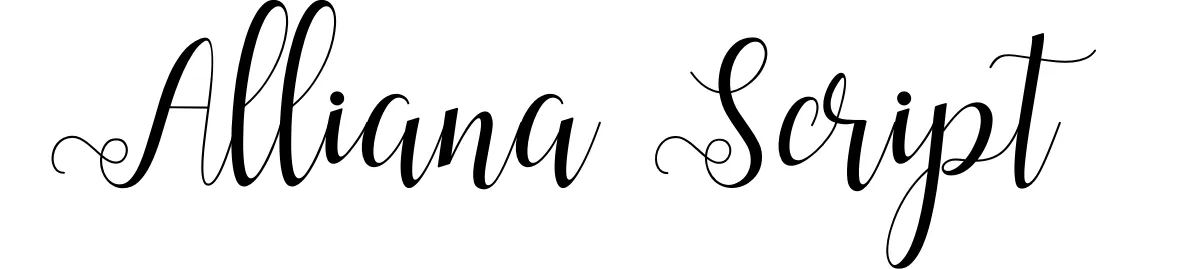 Alliana Script