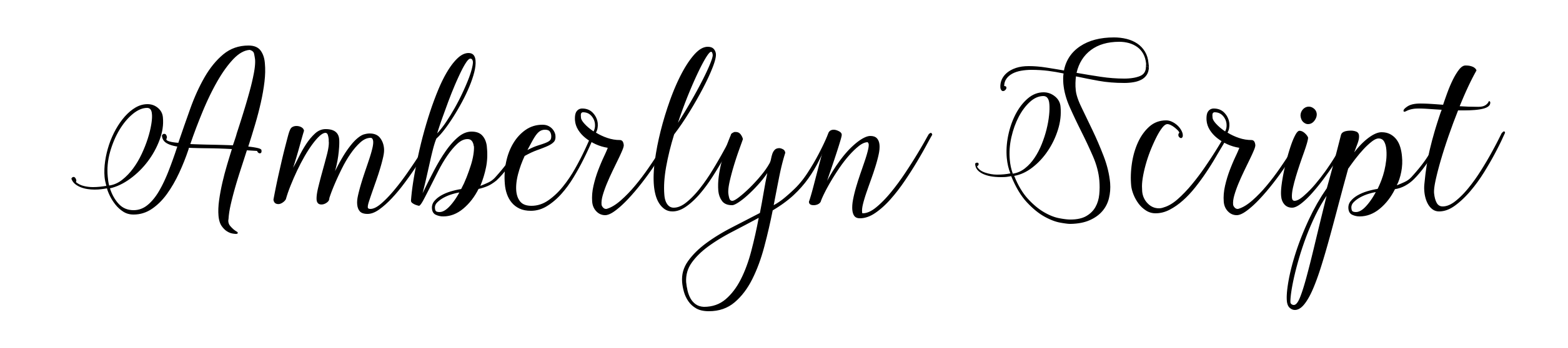 Amberlyn Script