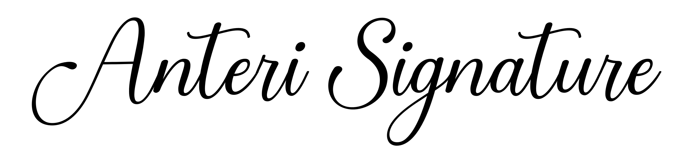 Anteri Signature