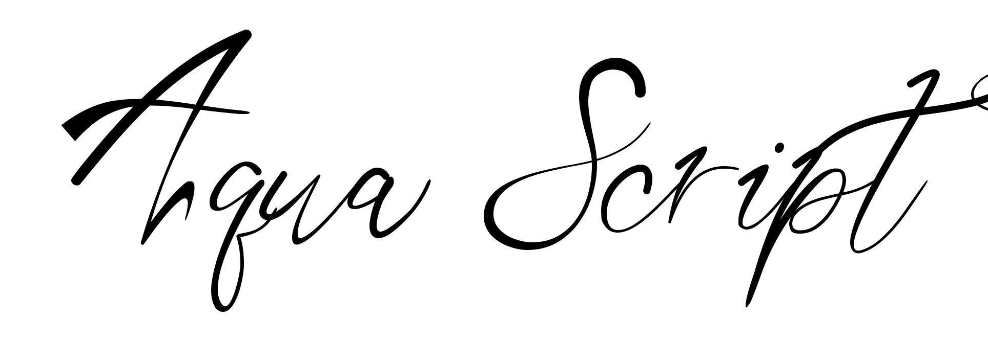 Aqua Script