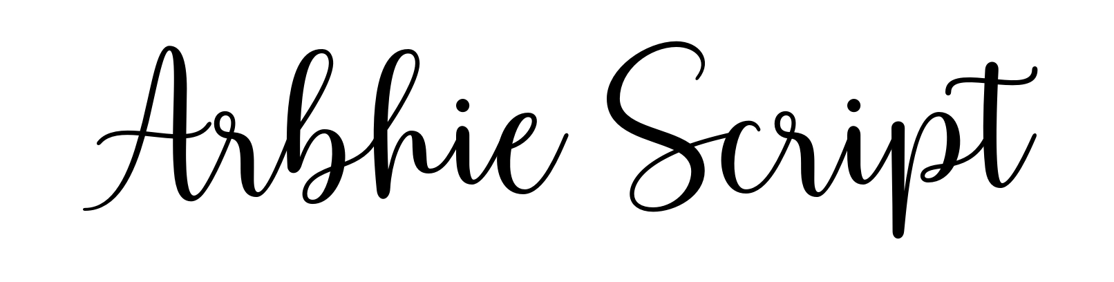 Arbhie Script