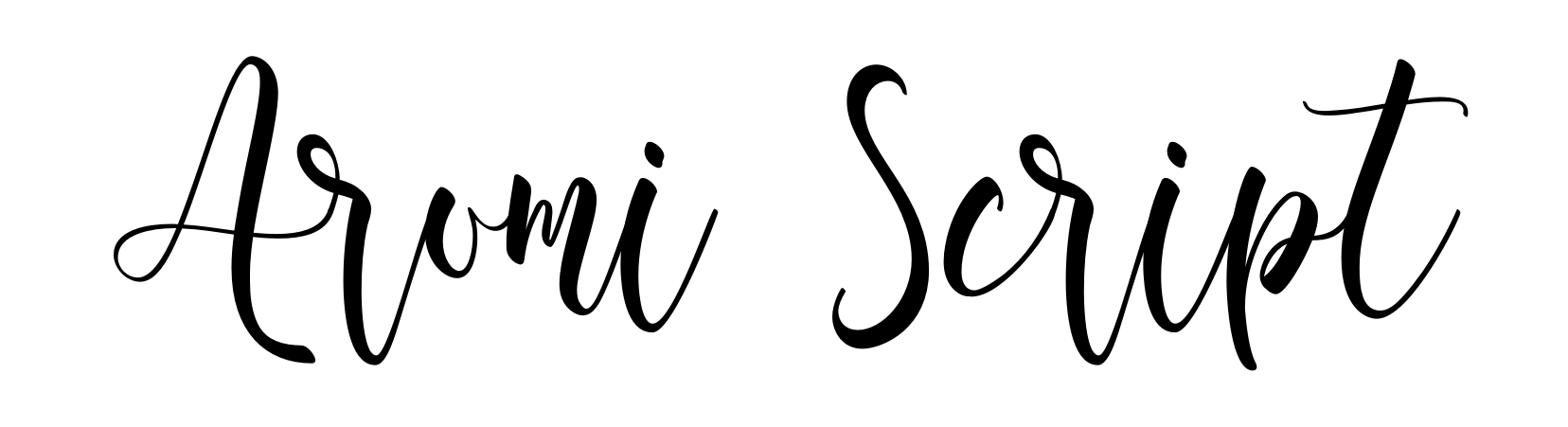 Aromi Script