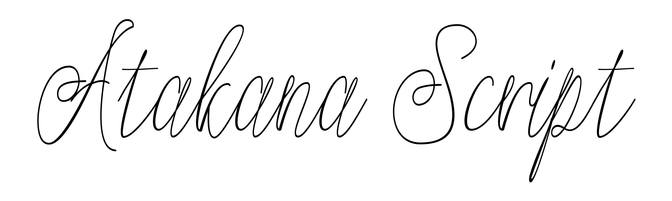 Atakana Script