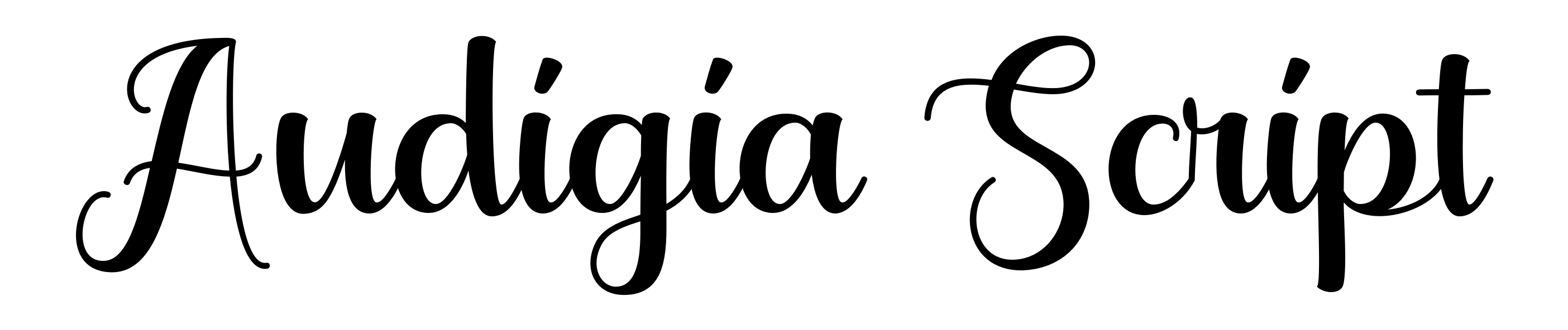 Audigia Script