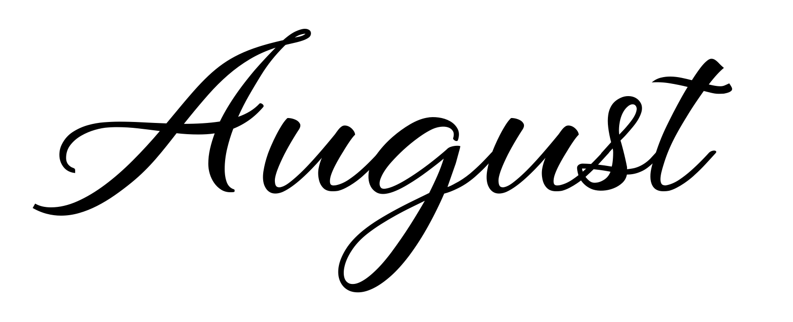 August