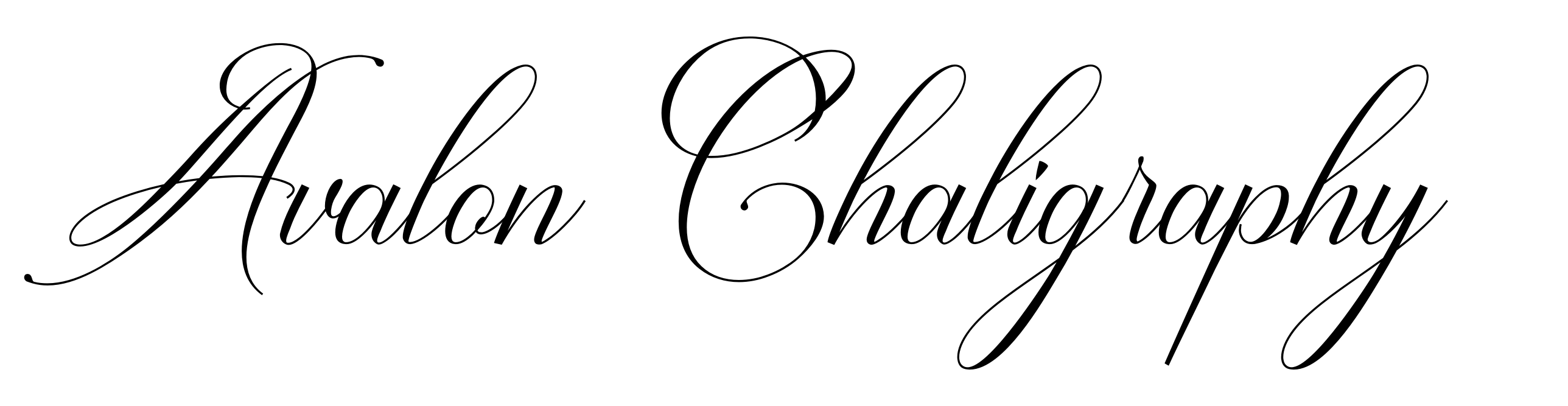 Avalon Chaligraphy