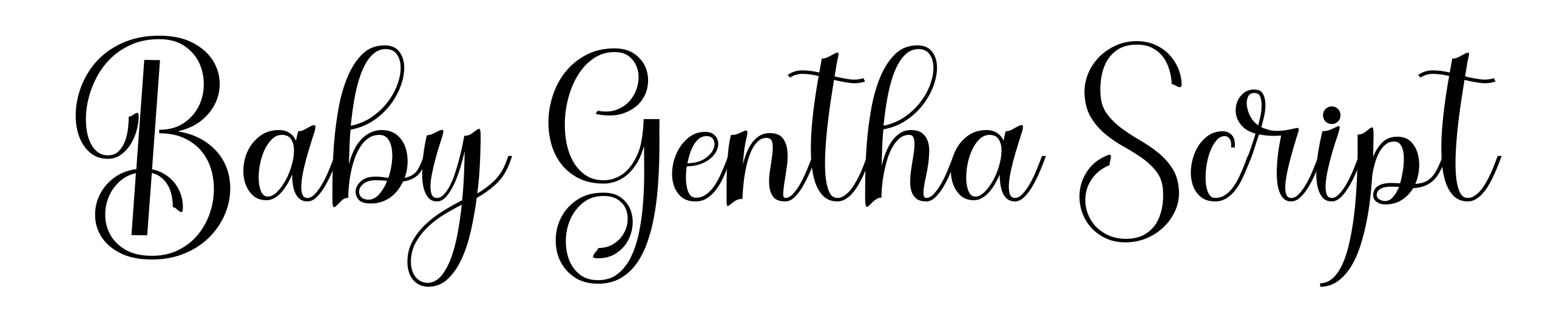 Baby Gentha Script