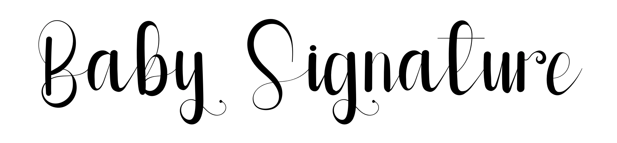Baby Signature